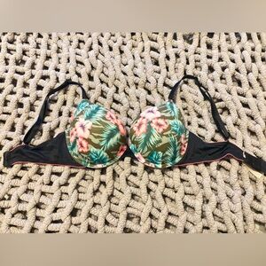 Victoria Secret PINK Tropical Print Push-Up Bra